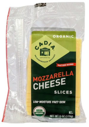 Cadia Mozzarella Cheese Slices
