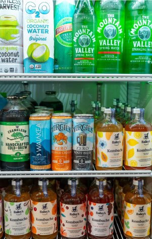 racks of cards in store