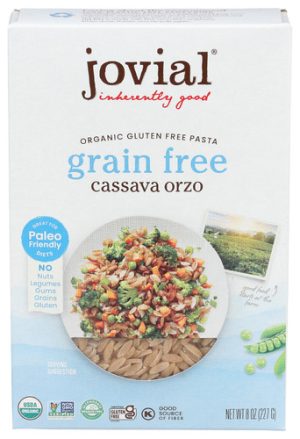 Jovial Pasta Organic Orzo Cassava