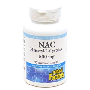 Natural Factors N-ACETYL-L-Cysteine 500 mg NAC