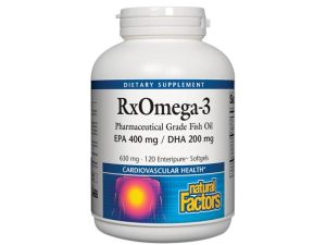 Natural Factors RXOmega-3 120 sgels