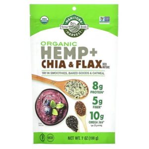 Manitoba Harvest Organic Hemp + Chia & Flax Seed Mixture 7 oz