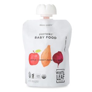 White Leaf Provisions Organic Apple Sweet Potato Beet Baby Food