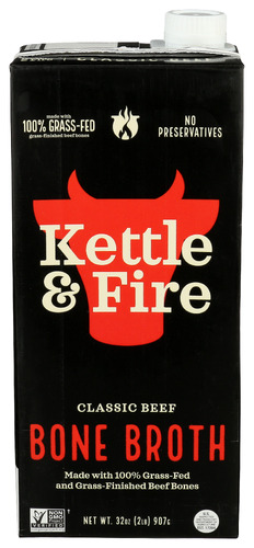 Kettle & Fire Kettle & Fire Bone Broth, Beef 32oz