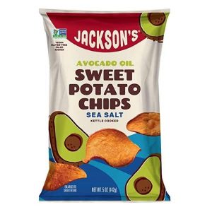 Jackson's Sea Salt Sweet Potato Chips with Avocado Oil