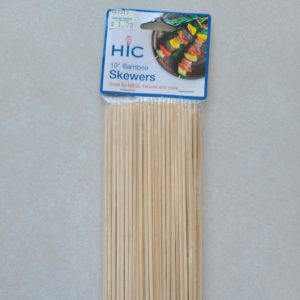 Bamboo Skewers 10" 10Ct