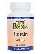 Natural Factors Lutein 40 mg with Zeaxanthin 60sg