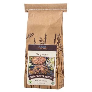 Azure Crimson Clover, Sprouting Seeds, Organic