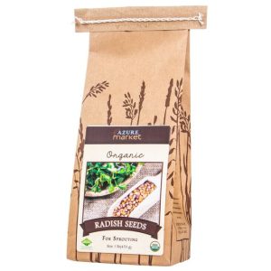 Azure Market Organics Radish Sprouting Seeds, Organic