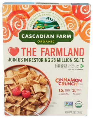 Cascadian Farm Organic Cinnamon Crunch Cereal