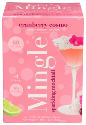 Mingle Mocktails Cranberry Cosmo Juice