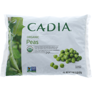 Cadia Organic Peas Frozen