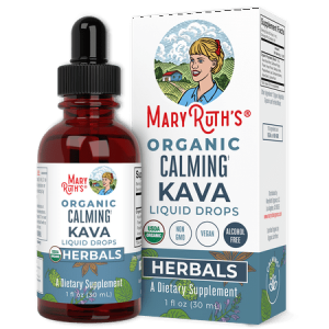 Mary Ruth’s Organics Kava Calming Supplement Drop, 30 servings
