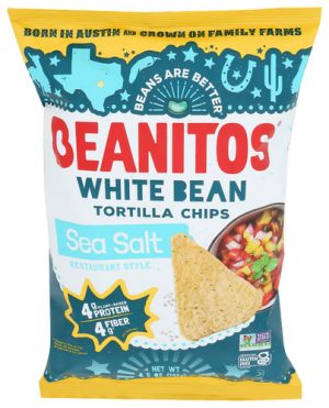 Beanitos Wht Bean Sea Salt 5oz