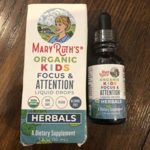 Mary Ruth's Organic Kids Focus & Attention Drops