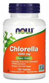 Now Chlorella 1000mg 120t