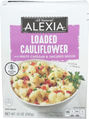 Alexia Loaded Cauliflower with White Cheddar & Uncured Bacon