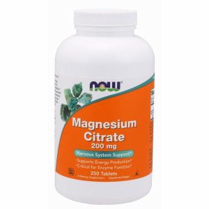 NOW Magnesium Citrate 250 T