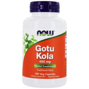 NOW GOTU KOLA 450 mg Veg Capsules