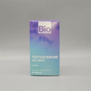 Bio Nutrition Testosterone Wellness for Men 60 Tabs