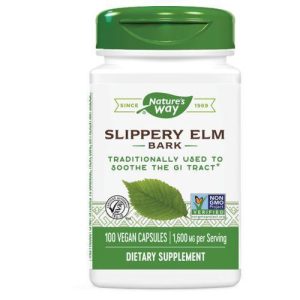 Nature's Way Slippery Elm Bark capsules