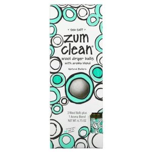 Zum Clean Wool Dryer Balls Sea Salt
