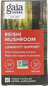 Gaia Reishi Mushroom 40ct