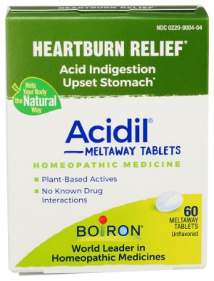 Boiron Acidil-Heartburn 60Ct