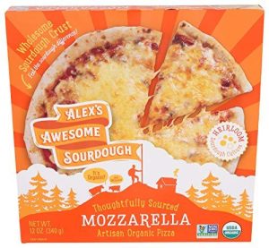 Alex's Awesome Sourdough Mozzarella Artisan Pizza