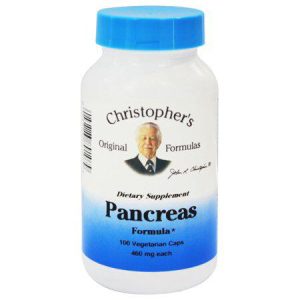 Dr. Christopher S Original Formulas - Pancreas Formula 460 mg.
