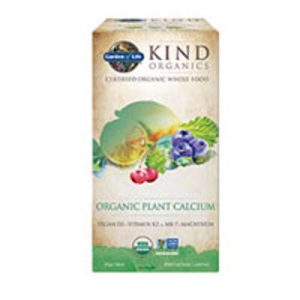 Garden of Life Mykind Organics Plant Calcium Supplement Made from Whole Foods with Magnesium, Vitamin D as D3, and Vitamin K as MK7, Gluten-Free