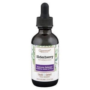 Quantum Health Elderberry Liquid Extract from Sambucus Nigra|Provides Powerful Immune Support|High Dose and Fast Absorption|2 Ounce