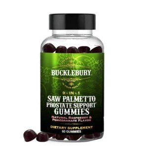 Bucklebury 9-in-1 Saw Palmetto Prostate Support Gummies