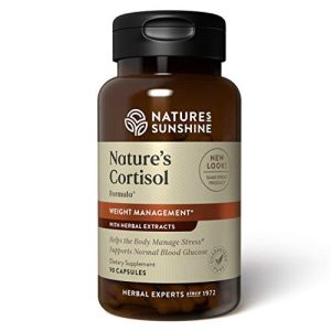 Naturessunshine Nature's Cortisol Formula Weight Management and Nervous System Support 90 Capsules (Pack of 2)