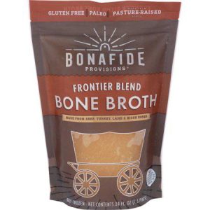 Frontier Blend Bone Broth Made From Beef, Turkey, Lamb, and Bison Bones