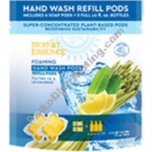 Desert Essence 184335 Lemongrass Refill Foam Hand Wash