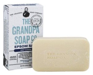 Grandpa's Epsom Salt Bar Soap by The Soap Company | Unisex | 4.25 oz