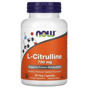 NOW Foods - L-Citrulline 750 mg.