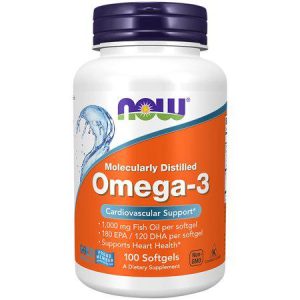 Omega3 Molecularly Distilled 2 000 Mg (100 Softgels)