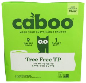 Caboo Bath Tissue 300Sht 9Pk