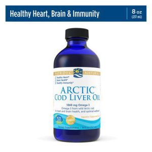 Nordic Naturals Arctic Cod Liver Oil, Unflavored - 8 oz - 1060 mg