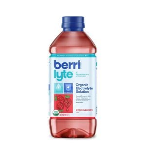 BERRI Lyte Organic Plant-Based Electrolyte Drink Solution - Strawberry