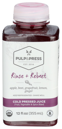 Pulp And Press Juice Rinse And Rebeet - 12 FO