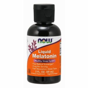 NOW Liquid Melatonin 2oz