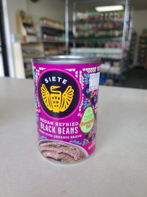 Siete Organic Vegan Refried Black Beans