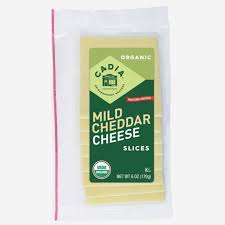 Cadia Cheese Org Slices Mild Cheddar