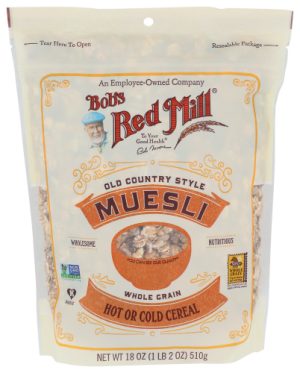Bobs Cereal Muesli 18oz