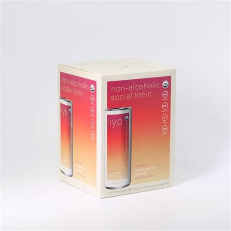 Hiyo Strawberry Guava Functional Seltzer 4pk