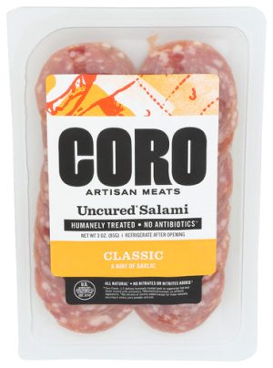 Coro Sliced Classic Salami