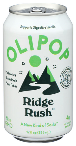 Olipop Ridge Rush Prebiotic Soda